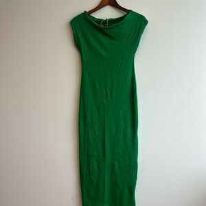 ZARA fitted midi dress in S